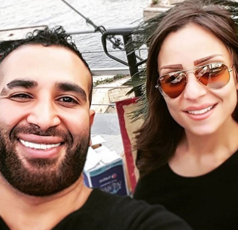 هل تعمد أحمد سعد استفزاز ريم البارودي بهذه الصورة؟